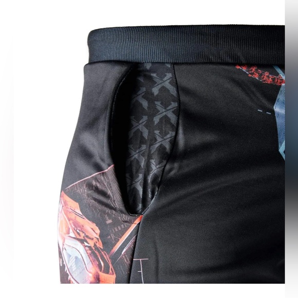 NWT- 'Magnetite' Joggers - Black/Red- Excision - Size Small - Picture 4 of 13